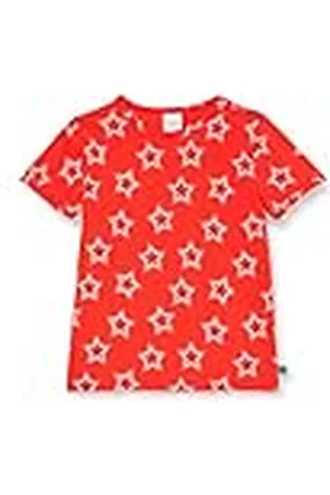 Green Cotton Baby Star S/S T-shirt voor meisjes, , 74 cm