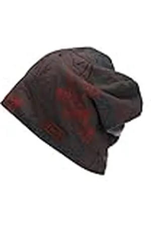 Sterntaler Jongens Slouch-beanie drakenmuts, asfalt, 51