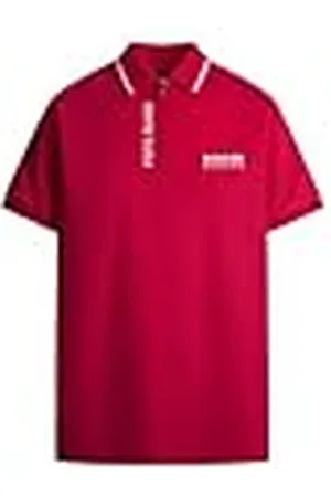 Pepe Jeans Heren RBR sport poloshirt met ritssluiting, rood (Mars RED), XL, , XL