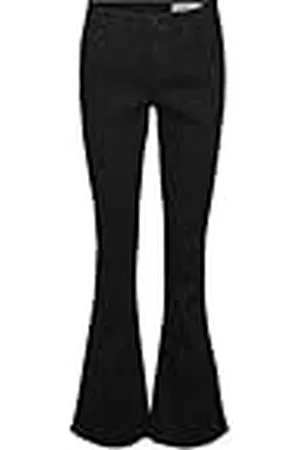 VERO MODA VMELLY MR Flared Jeans BLK, , (XS) W x 32L