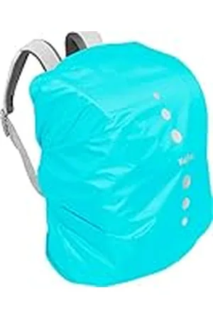 Playshoes Uniseks regenhoes voor kinderen, voor rugzak, regenhoes (1 stuk), turquoise, Medium, regenhoes voor rugzak