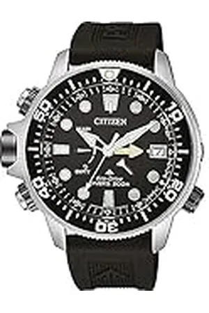 Citizen Herenhorloge BN2036-14E, zwart, 46 mm, armband, 46MM