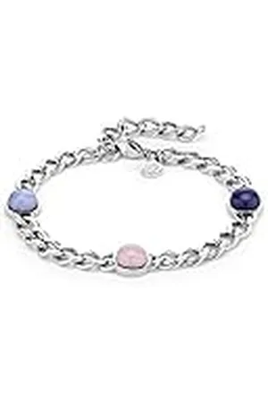 Apple of Eden Armbandjes Armband AJ-0071-B-21 zilver, 21 EU, Roestvrij staal, Geen edelsteen