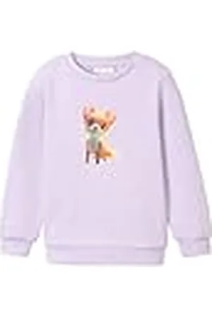 TOM TAILOR Sweatshirt voor meisjes met vossenprint, , 92-98