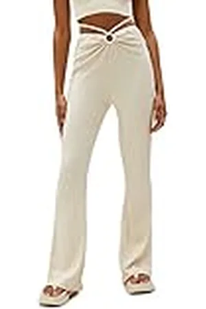 Koton Dames Cut Out Detail Flare Leg Broek, , S