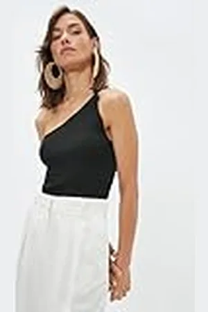 Koton Dames One Shoulder Tricot Tank Top, , S