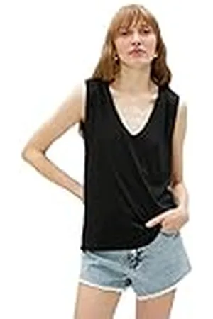 Koton Basic tanktop voor dames met V-hals, , XS