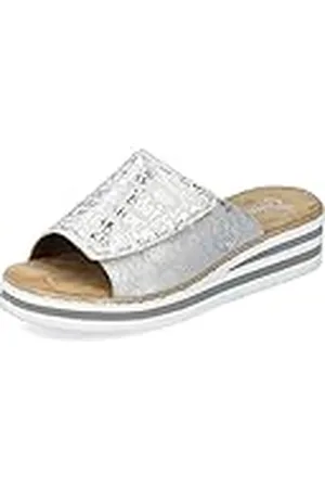 Rieker Dames Slipper V0290, vrouwen Slip On, , 43 EU Smal