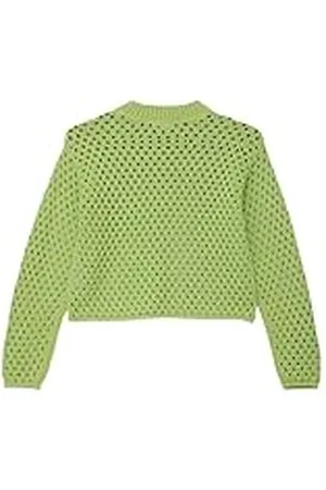 QS by s.Oliver Junior Pullover met gatenpatroon, , 176 cm