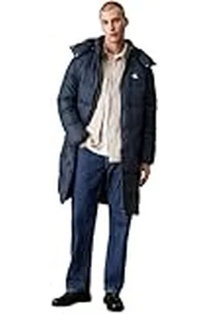 Calvin Klein Jeans Heren ESSENTIALS DOWN LONG PARKA J30J326102, Parka jas, blauw, M, , M