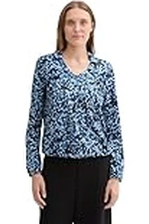 TOM TAILOR T-shirt met lange mouwen voor dames, , XL