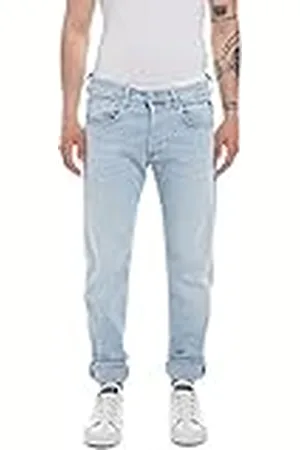 Replay Heren Jeans Grover Straight-Fit Original, -1, 27W / 32L
