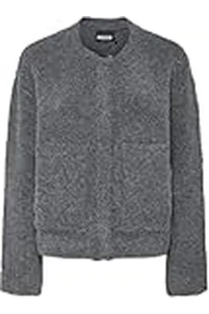 Pieces PCORI LS BOUCLÉ Knit Bomber BC, , XS