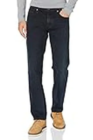Camel Active Woodstock Relaxed Fit Jeans voor heren, donkerblauw (night blue), 46W x 32L