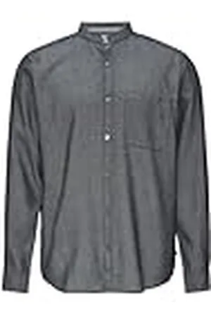 QS by s.Oliver Shirt met lange mouwen en opstaande, , 3XL