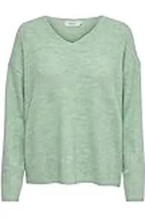 ONLY Onlcamilla trui met V-hals voor dames, L/S KNT Noos