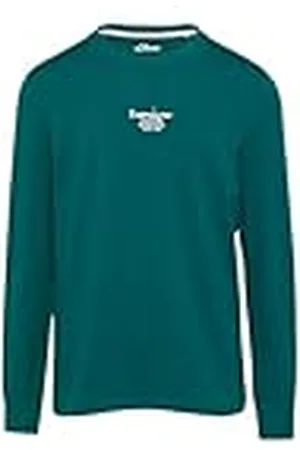 QS by s.Oliver Shirt met lange mouwen en geborduurd logo, , M