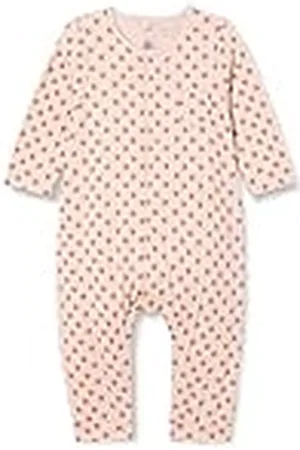 Petit Bateau A083E lange overall, , 12 maanden meisjes, , 12 Maanden