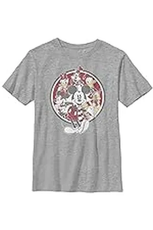 Disney Mickey Friends T-shirt voor jongens, Sportieve heide, M