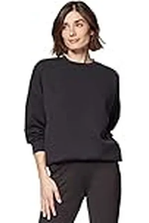 Mavi Dames pullover regular sweatshirt ronde hals en manchetten aan mouwen en tailleband, , XS