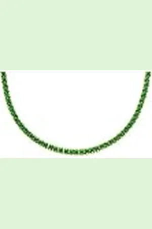 Fossil Damesketting roestvrij staal glassteen 32029431, Eén maat, Roestvrij staal, Geen edelsteen