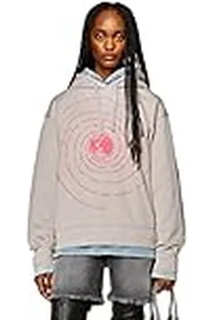 Diesel F-maxinne-hood sweatshirt met ronde hals voor dames, , L
