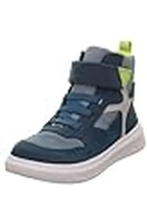 Superfit Jungen COSMO leicht gefütterte Gore-Tex Sneaker, BLAU/HELLGRÜN 8000