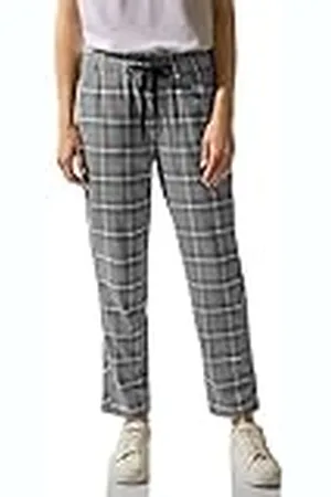 Street one Joggingbroek voor dames, geruit, , 42W x 28L