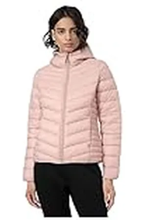 4F Down Jacket F095 Color Light Pink Maat M voor dames, , M