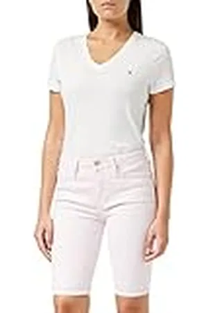 Tommy Hilfiger Venetië Slim Rw Clr Bermuda Shorts voor dames, , 24W