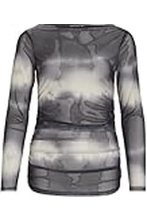 VILA Dames Vivolettis Mai Boatneck L/S Top/Pb, , S