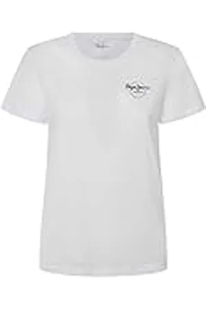 Pepe Jeans Dames Gabriela, T-shirt, wit, S, , S