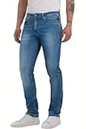 Replay Grover straight-fit herenjeans met comfort stretch, , 38W / 32L