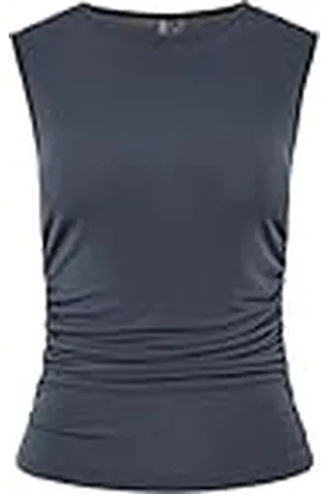 Pieces® Pcmadison Sl Ruching Top Noos Bc, , M