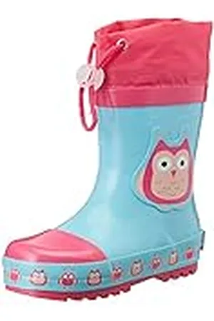 Playshoes Meisje regenlaarzen laarzen brand uilen Wellington Rubber, , 23 EU