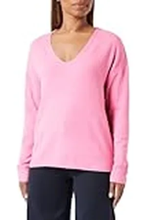 ONLY Dames ONLRICA Life L/S V-hals PULLO KNT NOOS trui, azalea roze/Detail:Melange, S, , S