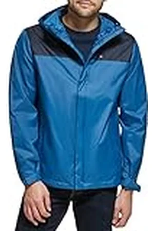 Tommy Hilfiger Waterdichte ademende regenjas met capuchon voor heren, , L
