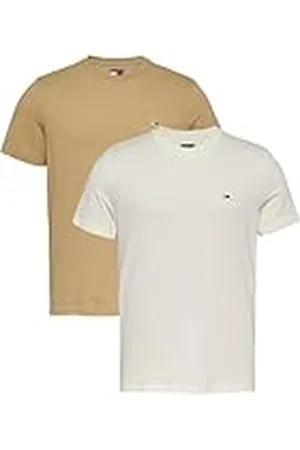 Tommy Hilfiger Heren TJM XSLIM 2PACK JERSEY TEE EXT S/S T-Shirt, Multi, S, , S