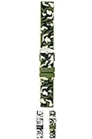 Morellato Armband van siliconen, lijn camouflage, in 2 verschillende kleuren (20, ), , 20 mm, Band