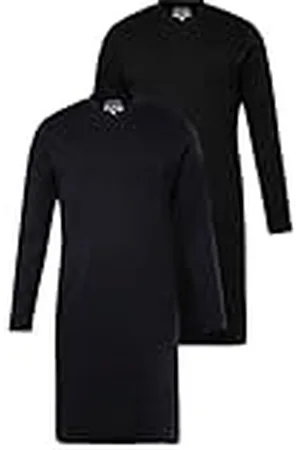 JP 1880 Heren grote maten grote maten Menswear L-8XL nachthemd, homewear, dubbelpak, effen, lange mouwen, tot maat 8XL 828350, , 3XL