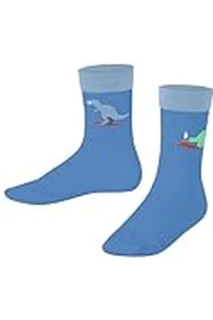 Falke Uniseks-kind Sokken Dinosaurs K So katoen gedessineerd 1 paar, , 39-42