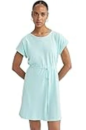 DeFacto Damesjurken zomer - bodycon jurk dames, stijlvol en elegant - zomerjurk voor dames, vrouwelijke en comfortabele jurk, , XL