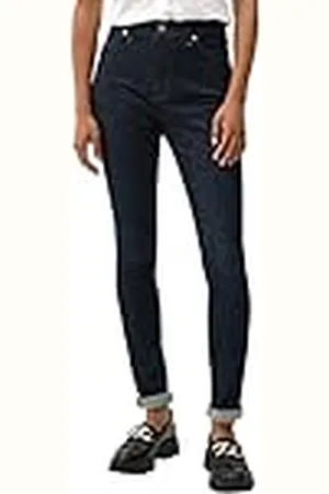 QS by s.Oliver Damesjeans, Anny Super Skinny, Dark Blue Denim, 32W/28L, , 32W x 28L
