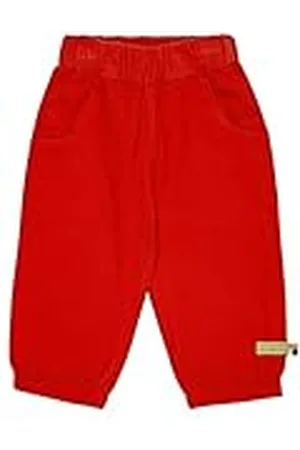 loud + proud Unisex kinderbroek Twill, GOTS gecertificeerd vrijetijdsbroek, Copper, 74/80