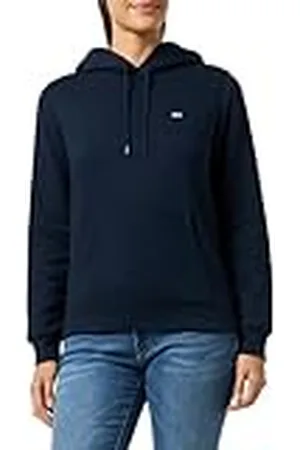 Tommy Hilfiger Dames TJW REG S FLAG HOODIE DW0DW19958C1G002 Pullover Hoodie, Blauw (Dark Night Navy), XS, , XS