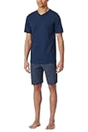 Schiesser Pyjama kort V-hals - Nightwear set, , 54