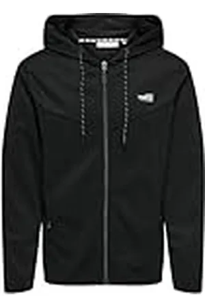 Only & Sons Onsliam Reg Hoodie Tracksuit Sweatjack voor heren, , S