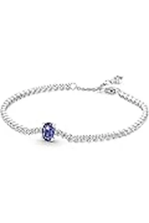 PANDORA Armband Timeless "funkelnder Stein" silber, blauer Kristall, Zirkonia 590039C01 20 cm