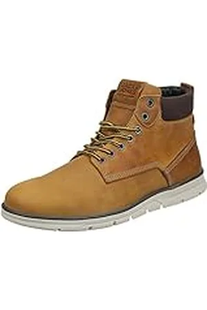 JACK & JONES Heren Jfwtubar lederen enkellaars, , 44 EU