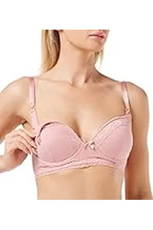 Dagi Dames Lace Gedetailleerd Katoen Niet-Wired Nursing BH, , 80C